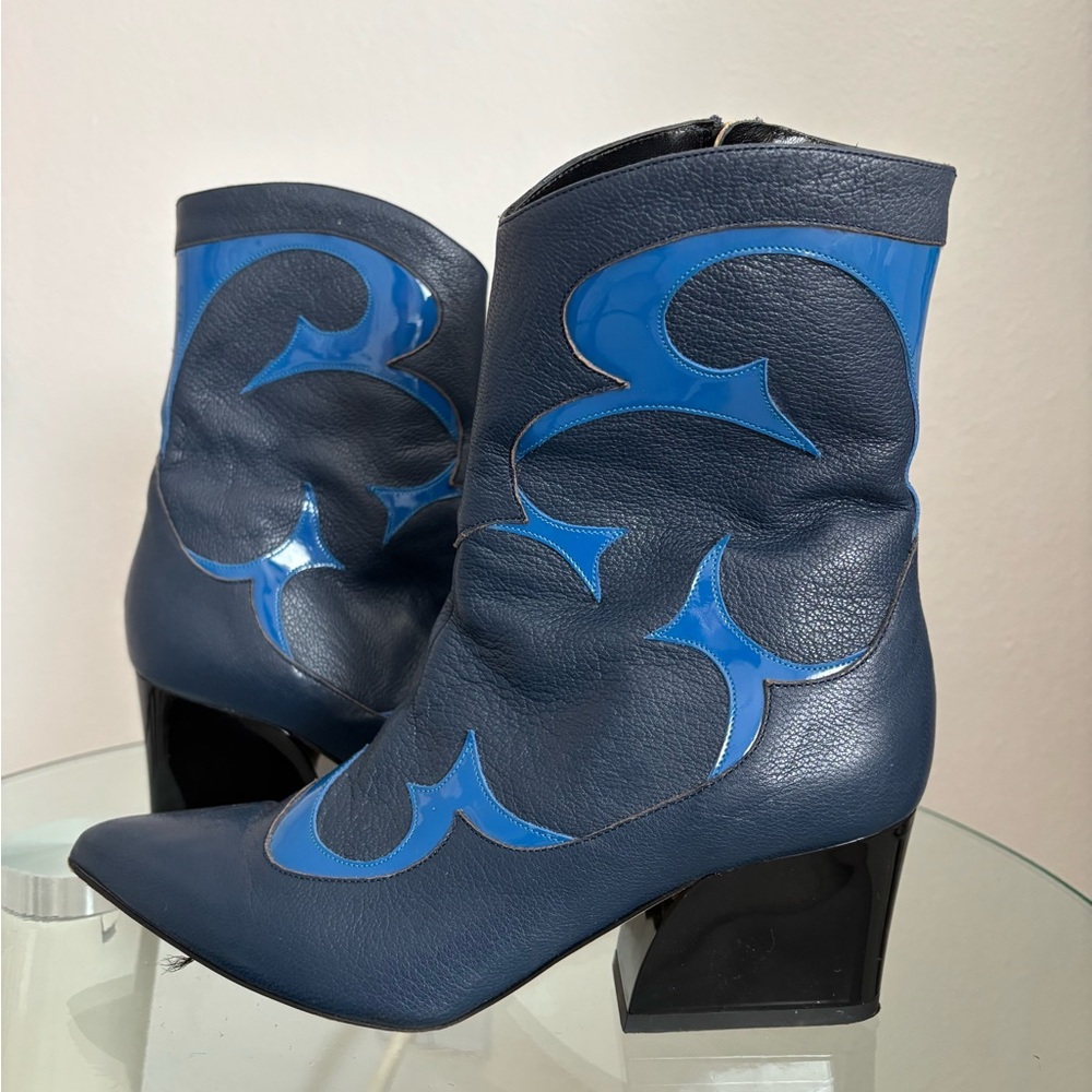 Tibi Western Ankle Boot